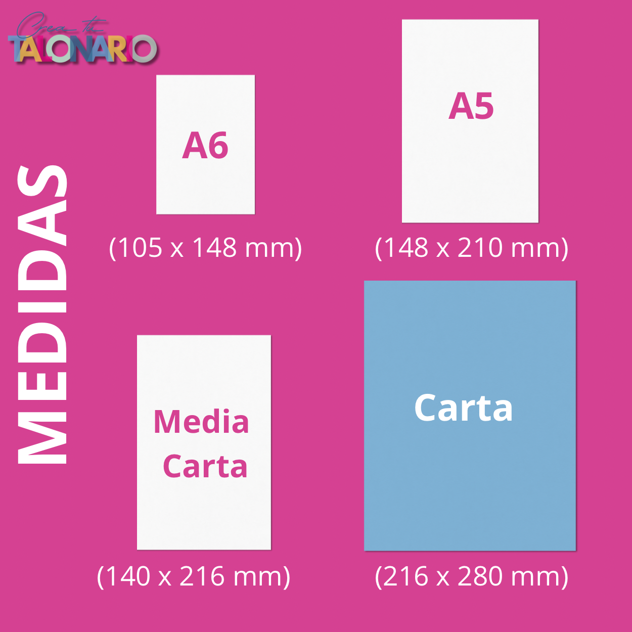 Talonario Diseño Anterior - 100 hojas