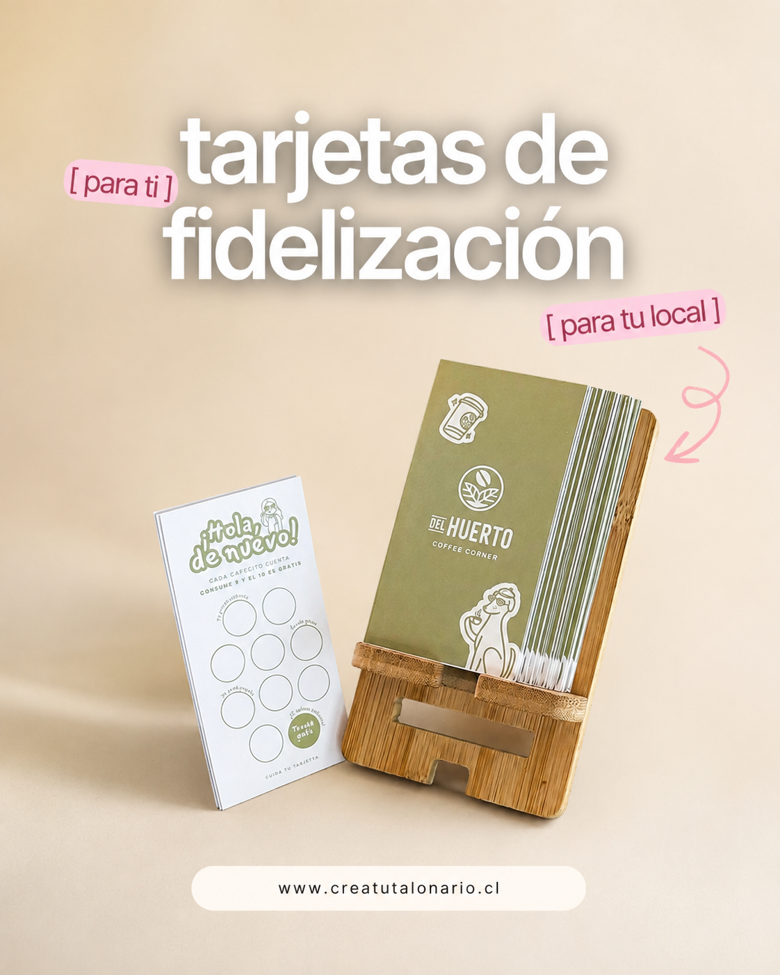 Tarjetas de Fidelización | Diseñamos tu idea
