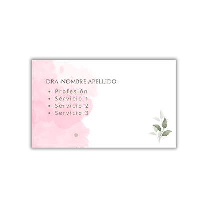 Tarjetas de Presentación Diseño Predeterminado Veterinario/a