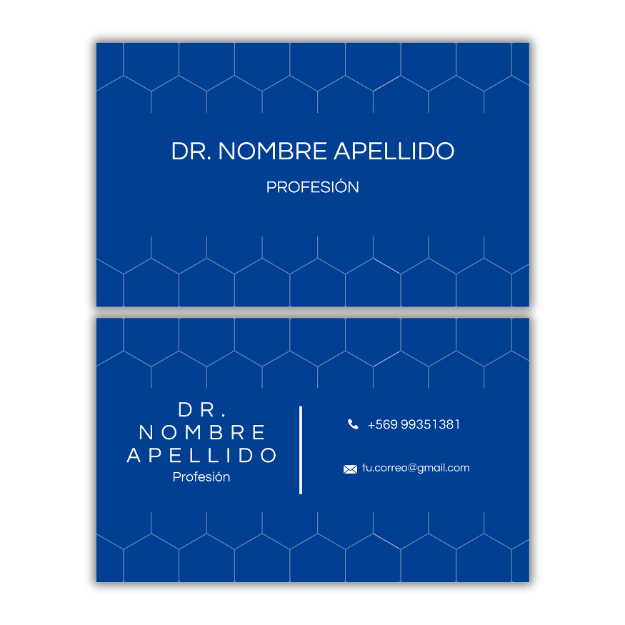 Tarjetas de Presentación Diseño Predeterminado Veterinario/a