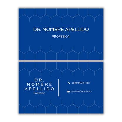 Tarjetas de Presentación Diseño Predeterminado Veterinario/a