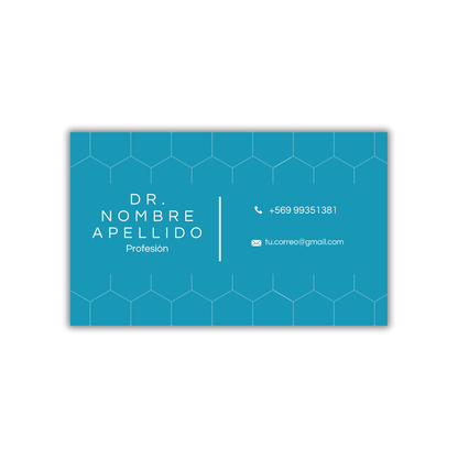 Tarjetas de Presentación Diseño Predeterminado Veterinario/a