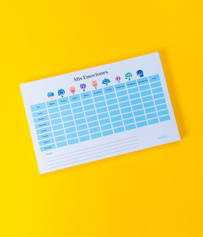 Talonario Mis Emociones media carta