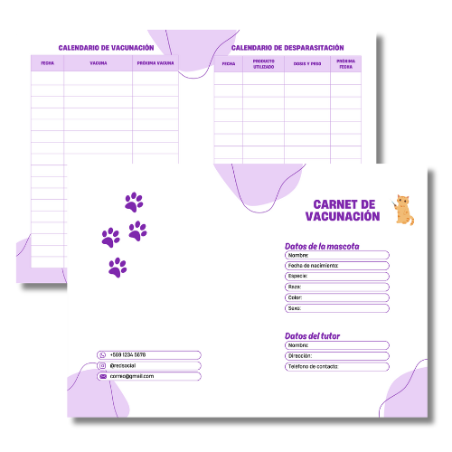 Carnet de Control Veterinario