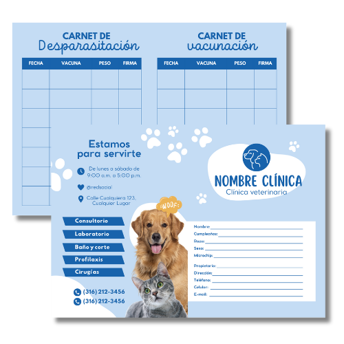 Carnet de Control Veterinario