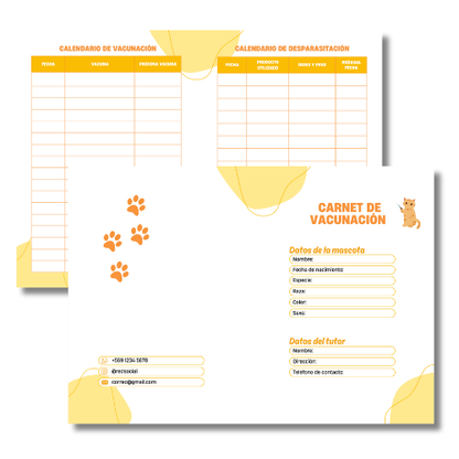 Carnet de Control Veterinario