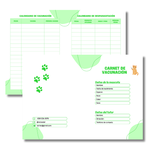 Carnet de Control Veterinario
