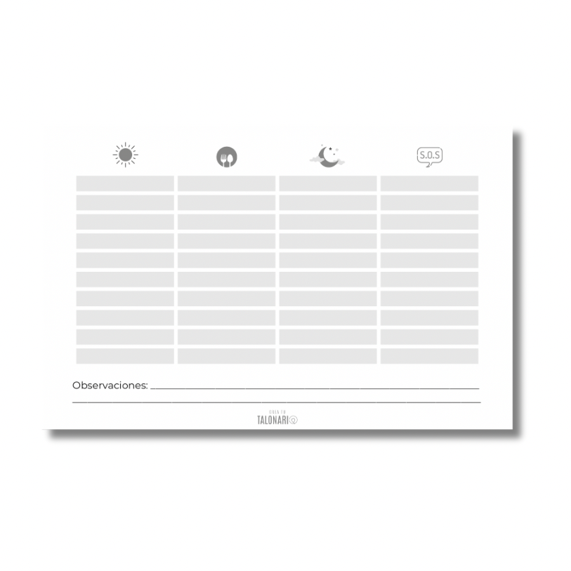 Talonario Medicamentos