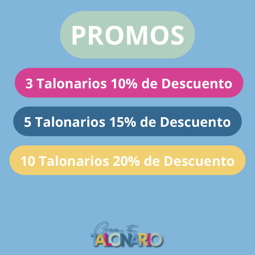 Talonario para médicos diseño predeterminado - 100 hojas