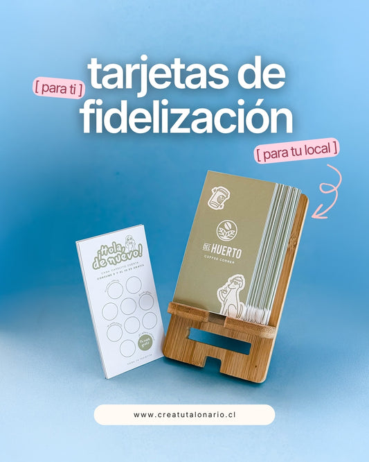 Tarjetas de Fidelización | Diseño Propio