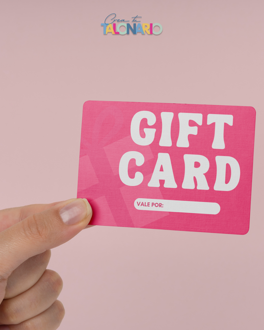 Tarjeta de regalo | Giftcard Crea Tu Talonario